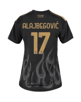 Juventus Kerim Alajbegovic #17 Maglia Gara Terza Repliche 2026-27 Donna Maniche Corte Juventus Kerim Alajbegovic #17 Maglia Gara Terza Repliche 2026-27 Donna Maniche Corte